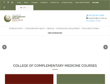 Tablet Screenshot of ccm.edu.au